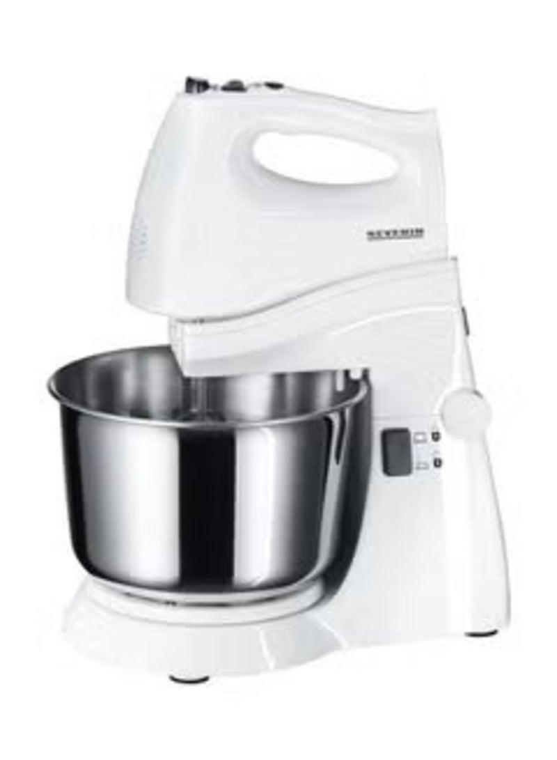 Severin Stand mixer with stainless steel bowl 3 L White/Silver - Image 4