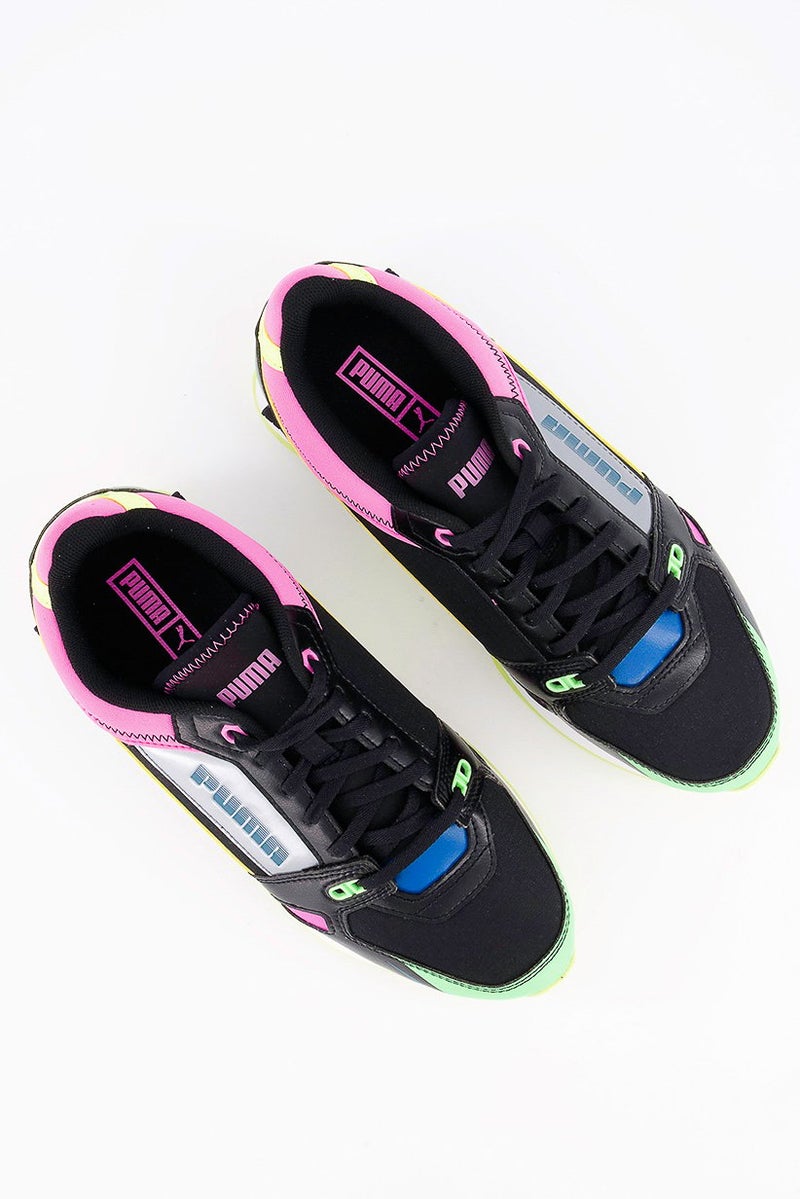 PUMA Women Mile Runner Sunny Gataway Lace Up Outdoor Shoes, Multicolor - Image 4