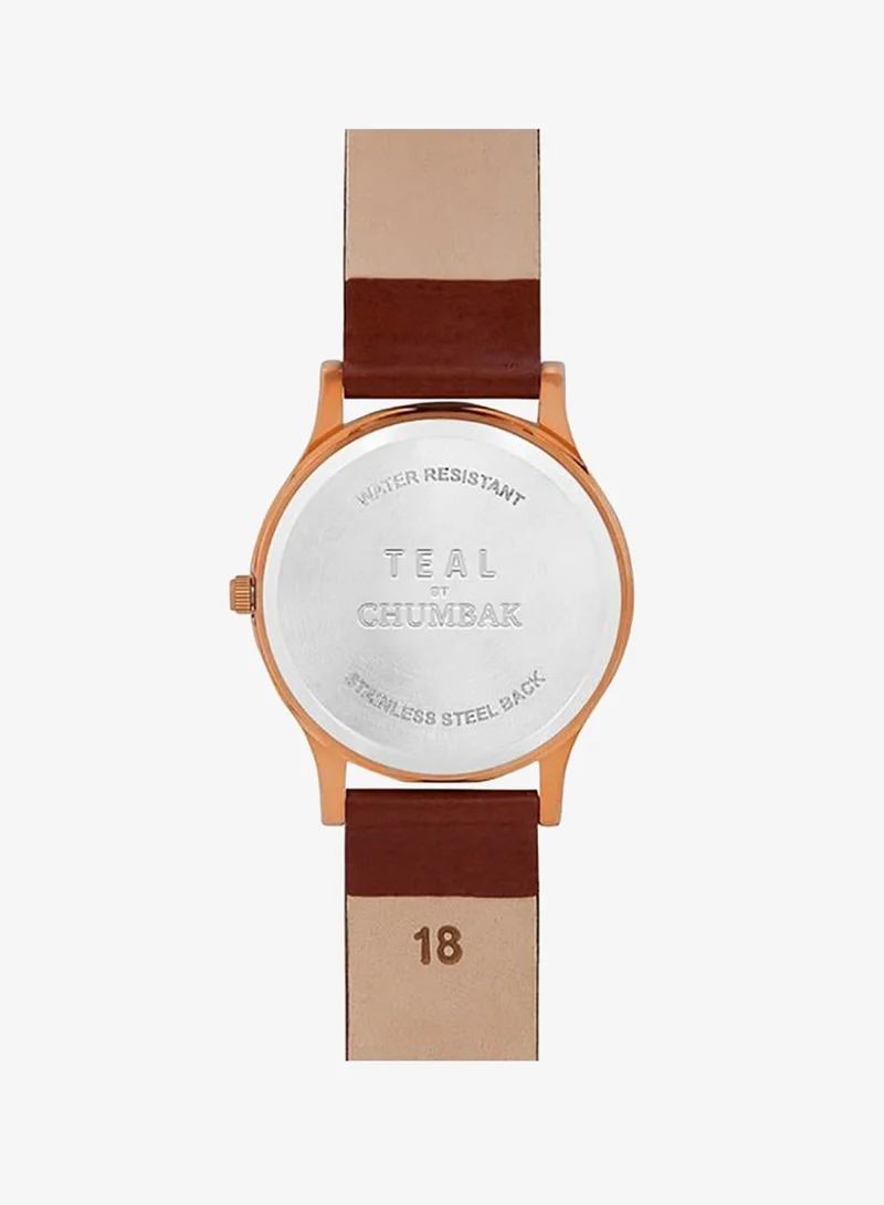 Chumbak  TEAL by Chumbak Aztec Cats Wrist Watch for Women | Best Price UAE