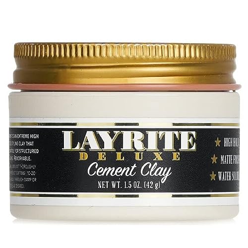 Layrite Deluxe Cement Hair Clay 15 Ounce - Image 1