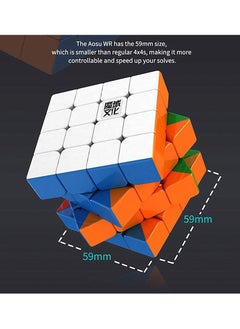 MoYu MoYu Aosu WR M 4x4 Stickerless Magnetic Cube  - Image 3