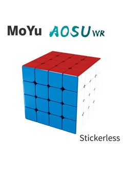 MoYu MoYu Aosu WR M 4x4 Stickerless Magnetic Cube  - Image 1