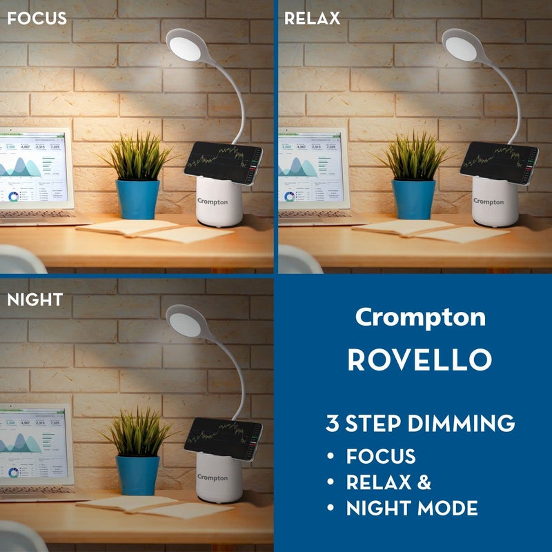 Crompton Rovello 6W Led Table Lamp - Image 3