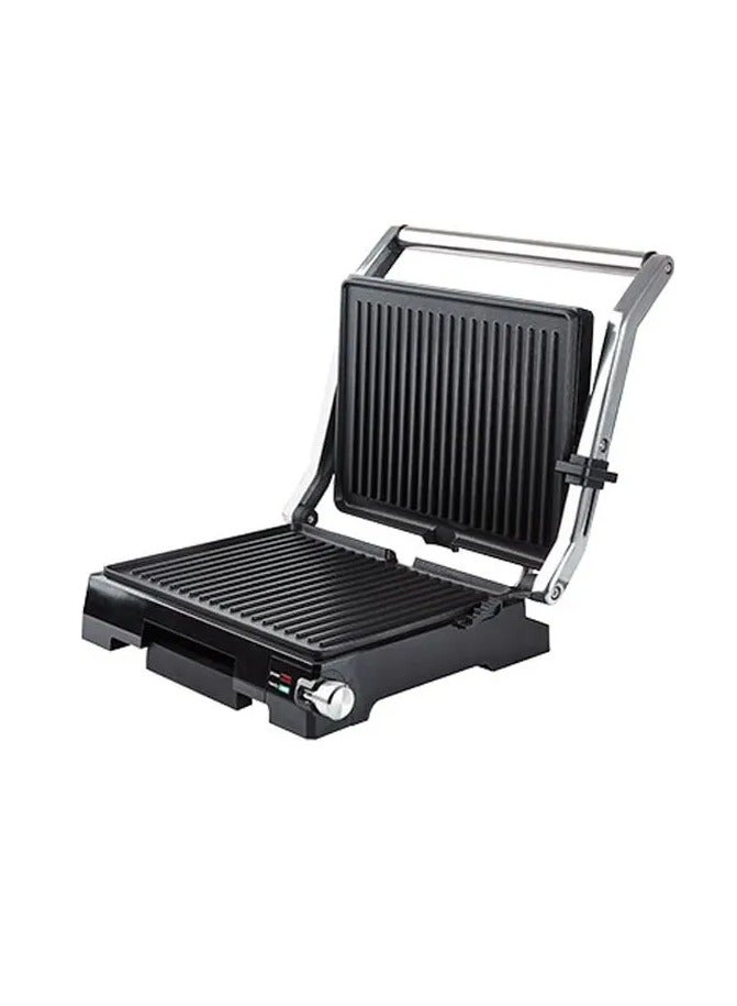 ميانتا شواية كهربائية ميانتا، 2000 وات، ستانلس ستيل، فضي، CG28209A - Image 2