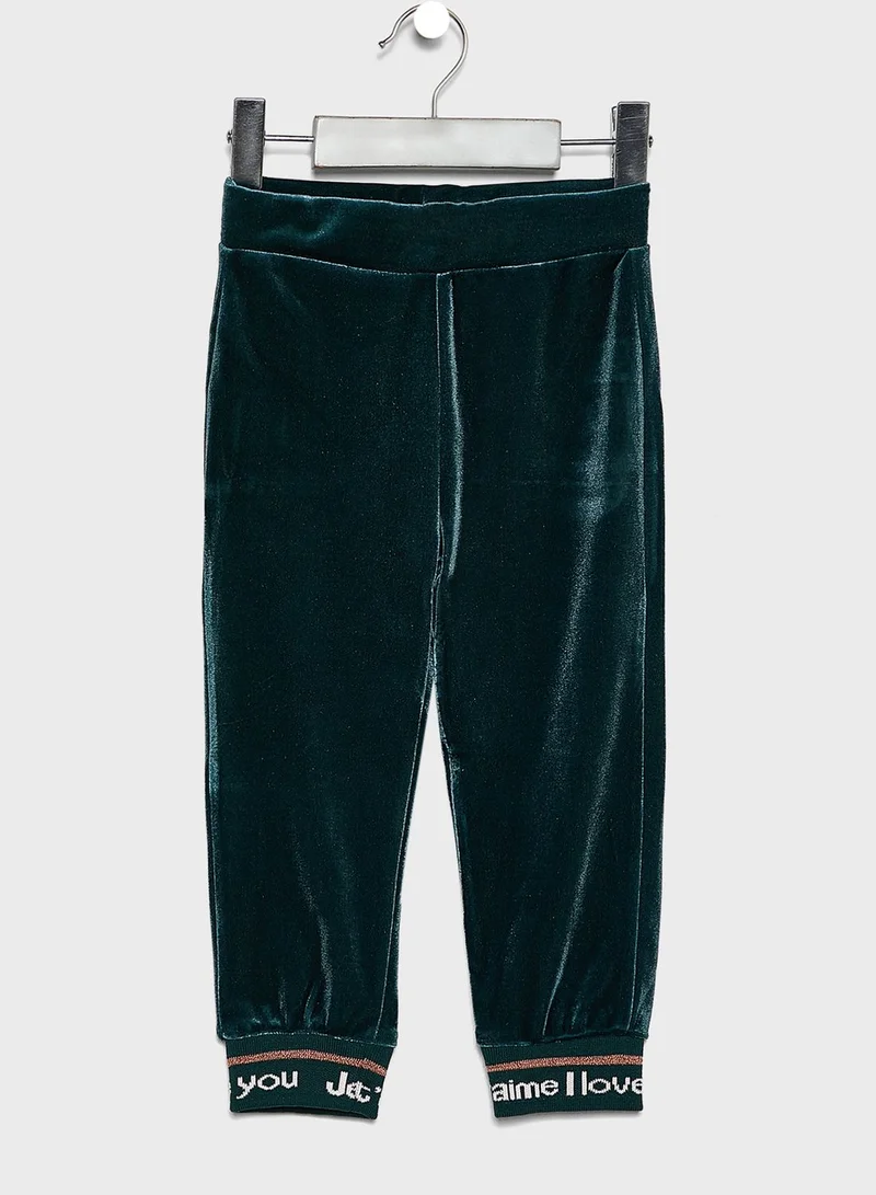 NAME IT Kids Shimmer Sweatpants