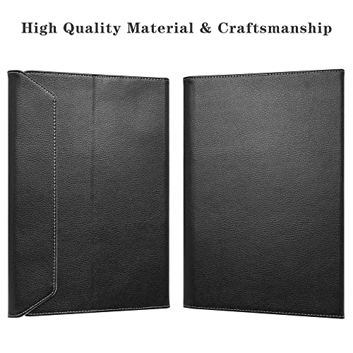 LiuShan for Surface Laptop Studio Case,Surface Laptop Studio 2 Case,PU Leather Slim Folding Stand Cover for 14.4" Microsoft Surface Laptop Studio/Microsoft Surface Laptop Studio 2 Tablet,Black - Image 4