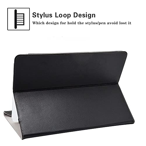 LiuShan for Surface Laptop Studio Case,Surface Laptop Studio 2 Case,PU Leather Slim Folding Stand Cover for 14.4" Microsoft Surface Laptop Studio/Microsoft Surface Laptop Studio 2 Tablet,Black - Image 5
