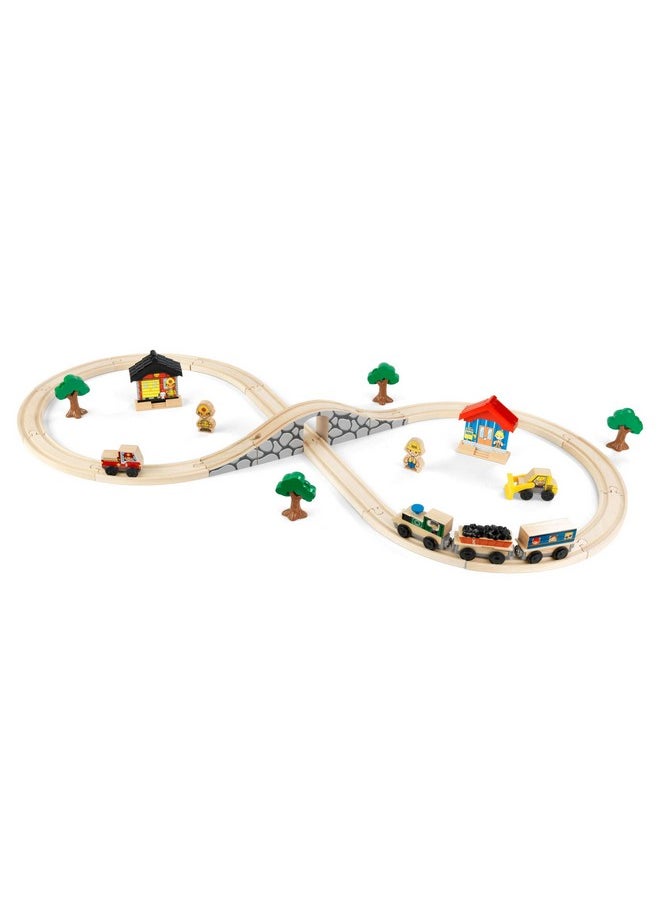 KidKraft Figure 8 Train Set Gift For Ages 3+  - Image 2