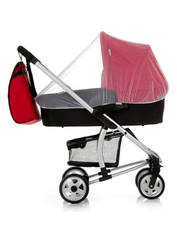 Moro Moro Universal Baby Mosquito Net for Strollers & Carriers – Breathable, Elastic Fit  - Image 2