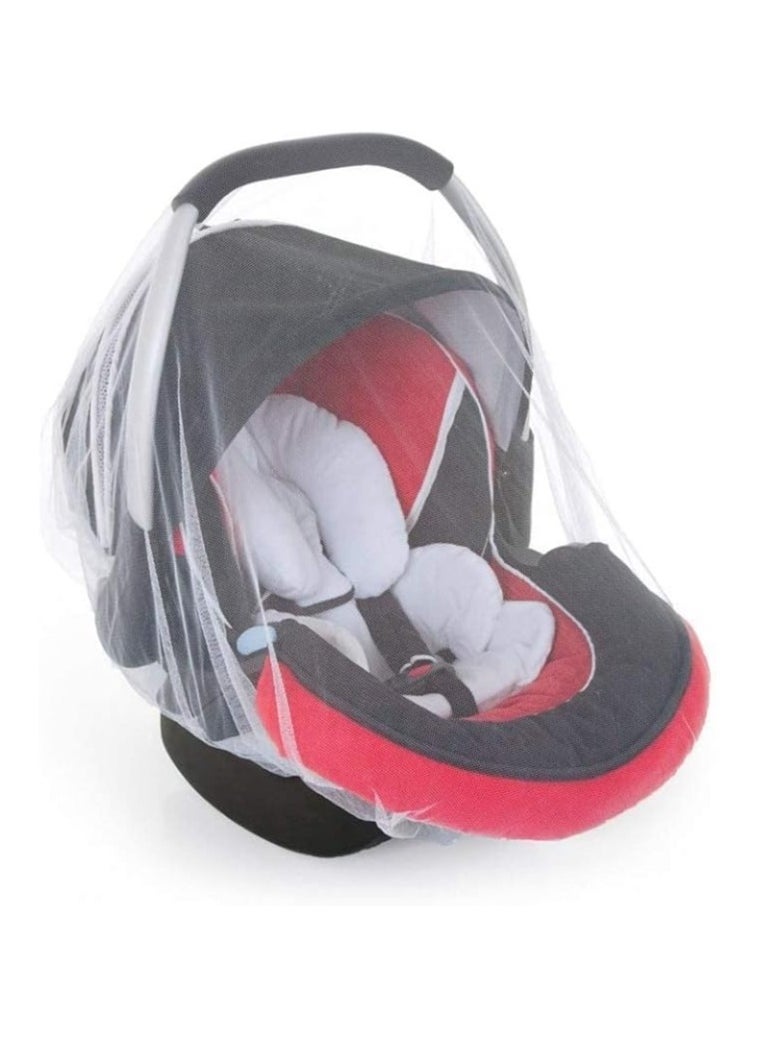 Moro Moro Universal Baby Mosquito Net for Strollers & Carriers – Breathable, Elastic Fit  - Image 3
