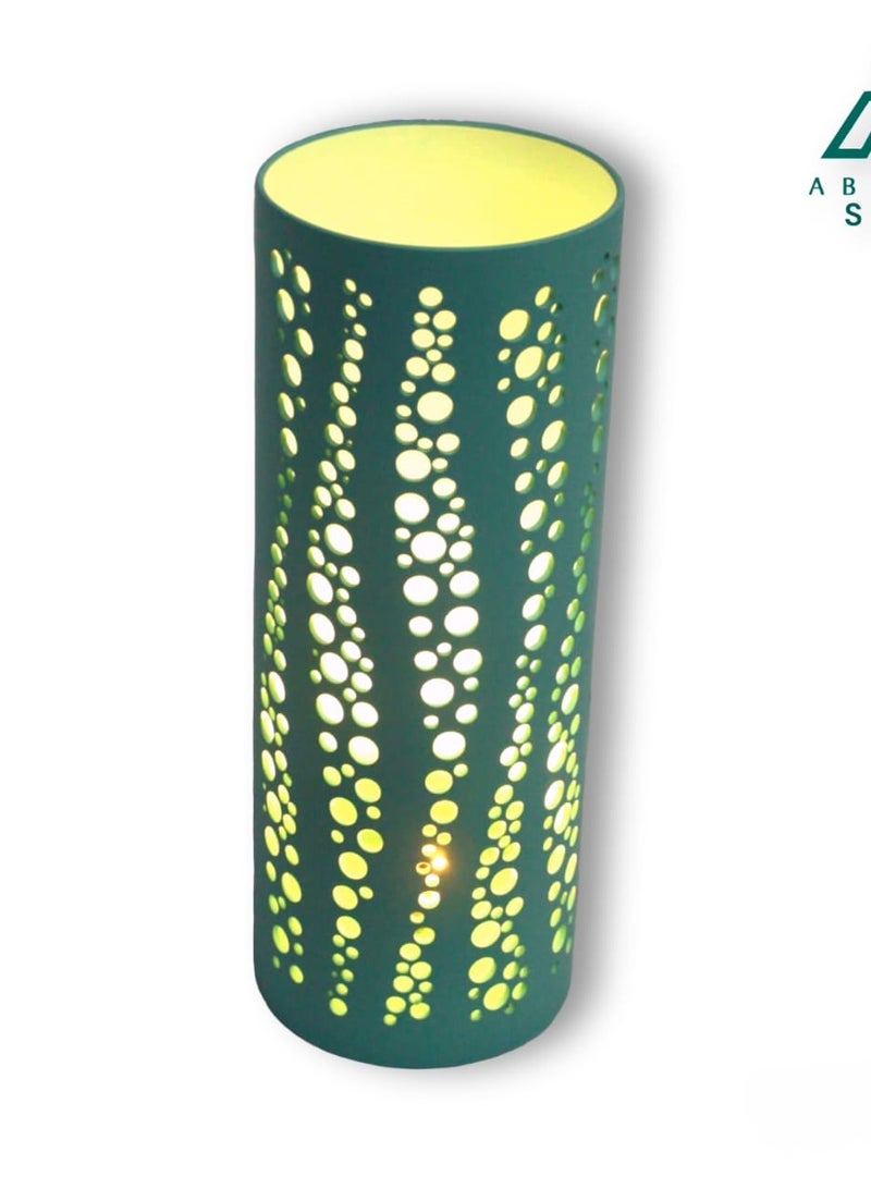 Modern lampshade with mintgreen bubble - Image 2
