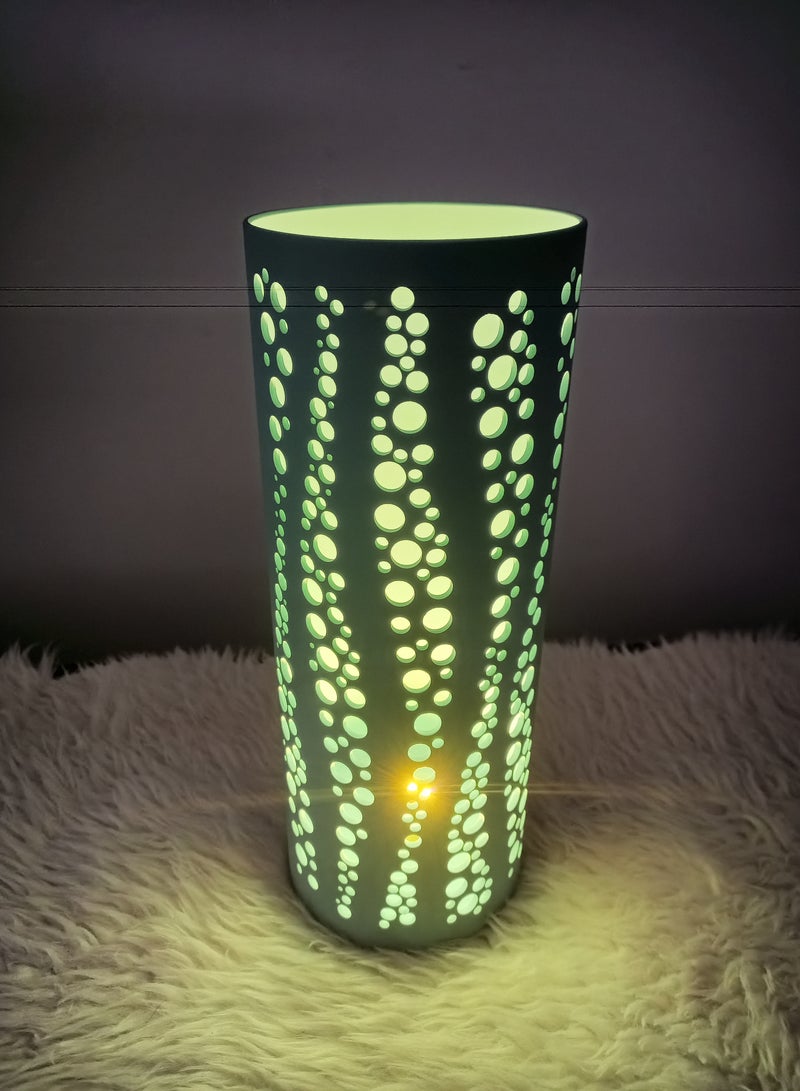 Modern lampshade with mintgreen bubble - Image 5
