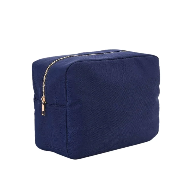 The Happy Tribe Personalised Large Pouch, Navy Blue