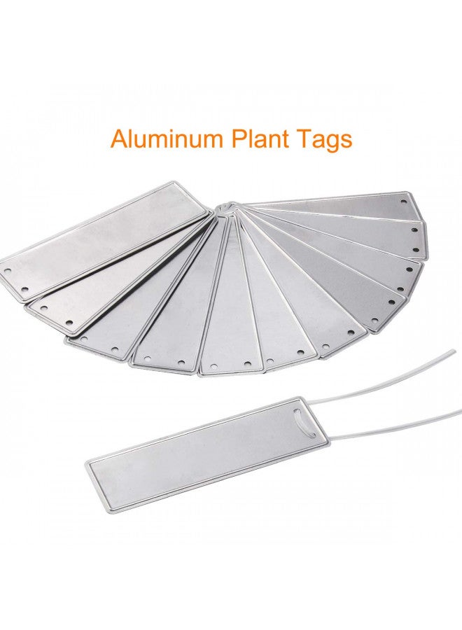 Coolrunner Coolrunner Plant Labels, Aluminum Plant Tags with 6 Inch Wires (100)  - Image 4