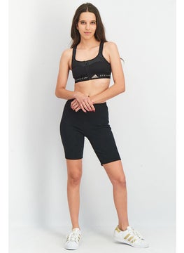 adidas By Stella McCartney Women Sportswear Fit Non Padded Bra, Black  - Image 4