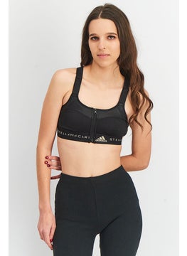 adidas By Stella McCartney Women Sportswear Fit Non Padded Bra, Black  - Image 1