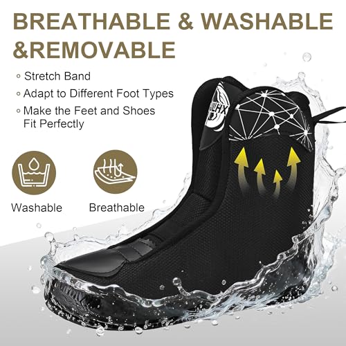 SLJJLHX Professional Inline Skates for Men Women, Fitness Roller Skates Blades Adult Male Female, Comfortable Breathable Speed Racing Skates with Washable Lining, Beginner Unisex, Black - Image 3