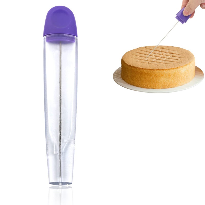 Agatige Cake Tester Needle Reusbale Stainless Steel Cake Testing Probe Stick Cake Skewer Baking Tools for Cake Cupcake Bread Biscuit Muffin Pancake 