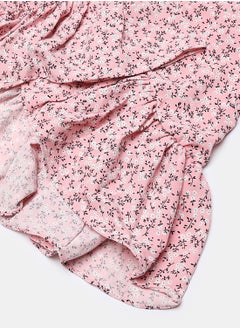 giggles BLOUSE POWDER PINK Printed Junior Girls  - Image 4