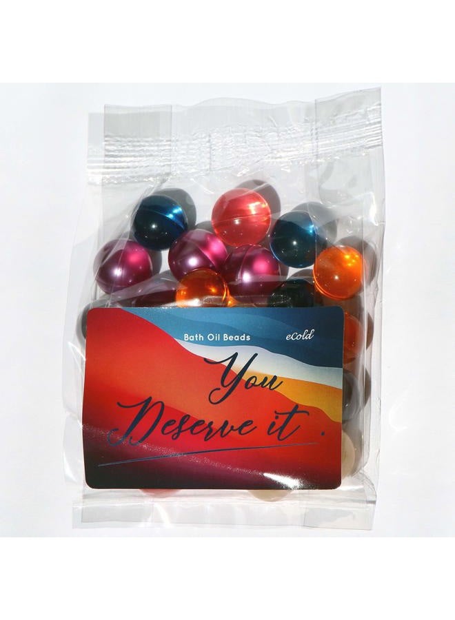 Bath Oil Beads (Pearls) - Mixed Colors - The Way You Remember Them (Pack of 25)