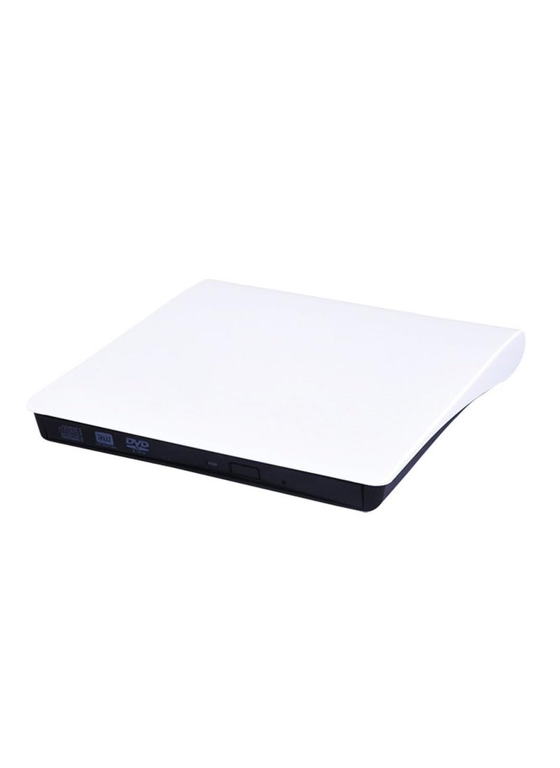 تاتش - محرك أقراص DVD خارجي لأجهزة الكمبيوتر المحمولة بمنفذ USB 3.0، مشغل أقراص DVD-RW خارجي، ناسخ ضوئي، كاتب، إعادة كتابة لأجهزة الكمبيوتر المحمولة وأجهزة الكمبيوتر المكتبية وأجهزة الكمبيوتر المحمولة وأجهزة الكمبيوتر الشخصية ... - Image 1