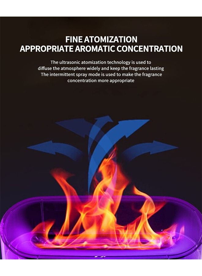 PADOM مصباح ملح دافئ مع موزع زيت أساسي ومرطب هواء 3 في 1، مرطب هواء من منجم الملح، موزع عطر بالموجات فوق الصوتية سعة 250 مل، أضواء ليلية LED تتغير بألوان 7، هدية عيد ميلاد - Image 5