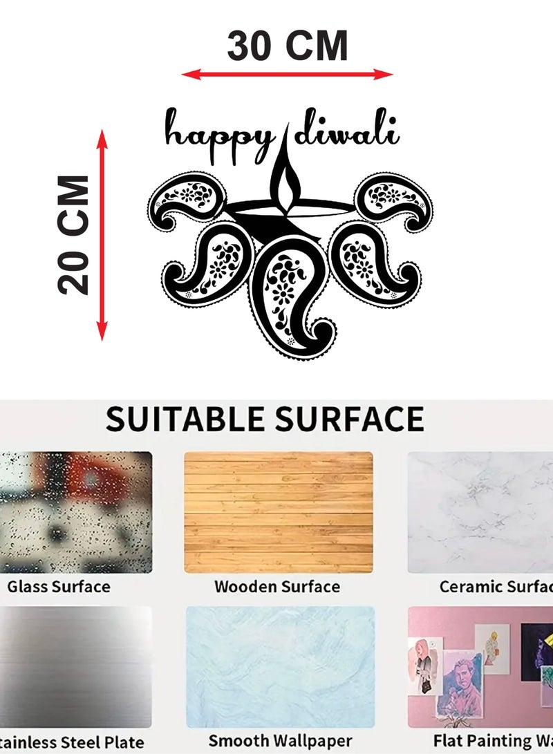 SHOP NEW ARRIVALS Diwali Decor Decal Home Decoration - Image 3