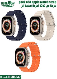 Apple Watch Band Strap For Apple Watch Ultra 2/Ultra 49mm, Series 10 46mm, 9/8/7 45mm, SE2/SE/6/5/4 44mm, 3/2/1 42mm