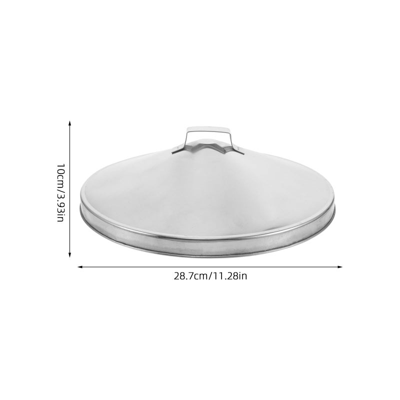 Heavy Duty Stainless Steel Fire Pit Snuffer Cover for Natural Gas Wood and Propane Fires - Image 2