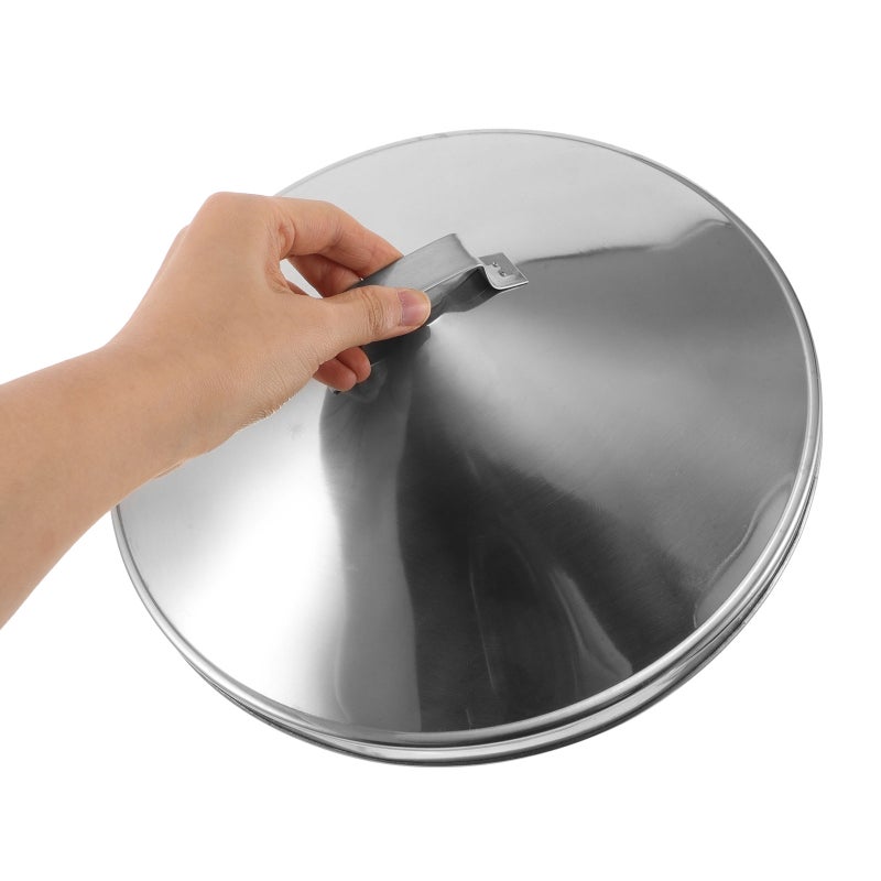 Heavy Duty Stainless Steel Fire Pit Snuffer Cover for Natural Gas Wood and Propane Fires - Image 3