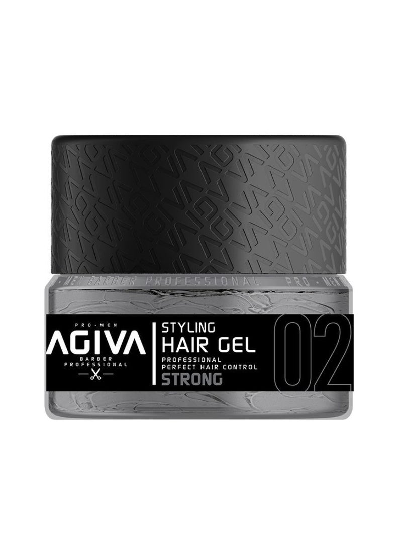 Agiva Styling Hair Gel Professional Perfect Hair Control Strong  - Image 1