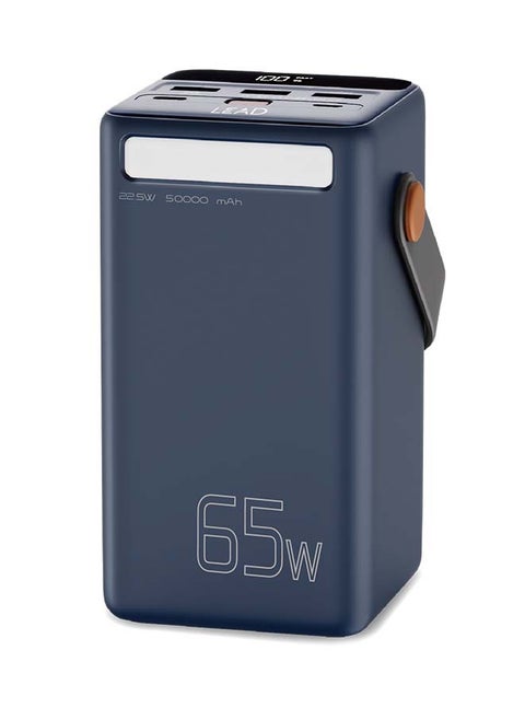 Power Bank, JP296-50000mAh, 65W 2 Type-C Blue
