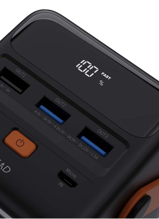 LEAD - Power Bank, JP296-50000mAh, 65W 2 Type-C Blue - Image 1