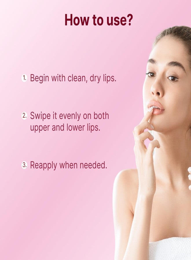 Renew Roots Beetroot Lip Balm | Natural Tint & Deep Moisturization | Nourishing Care for Soft, Pink Lips | Daily Use Lip Balm - Image 2