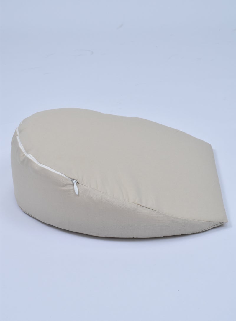 Bebekevi Baby baby vomiting-resistant round soft baby wedge pillow with washable cover 15 degree angle sleeping infant pillow for better sleep at night  - Image 3