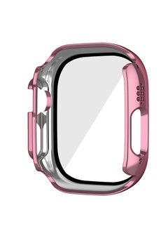 Spigen Smart Watch Protector Case for Apple Watch, 49mm Appearance Tempered Glass Accessories  (Pink)  - Image 3