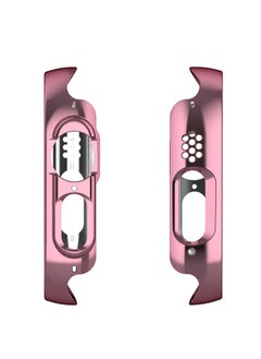 Spigen Smart Watch Protector Case for Apple Watch, 49mm Appearance Tempered Glass Accessories  (Pink)  - Image 4