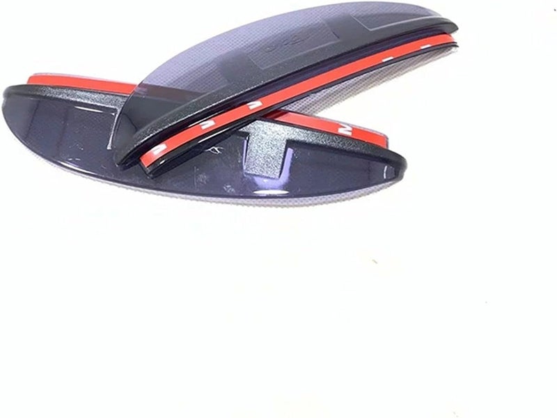 Wivplex ABS Car Rearview Mirror Rain Eyebrow Shield Cover - Image 2