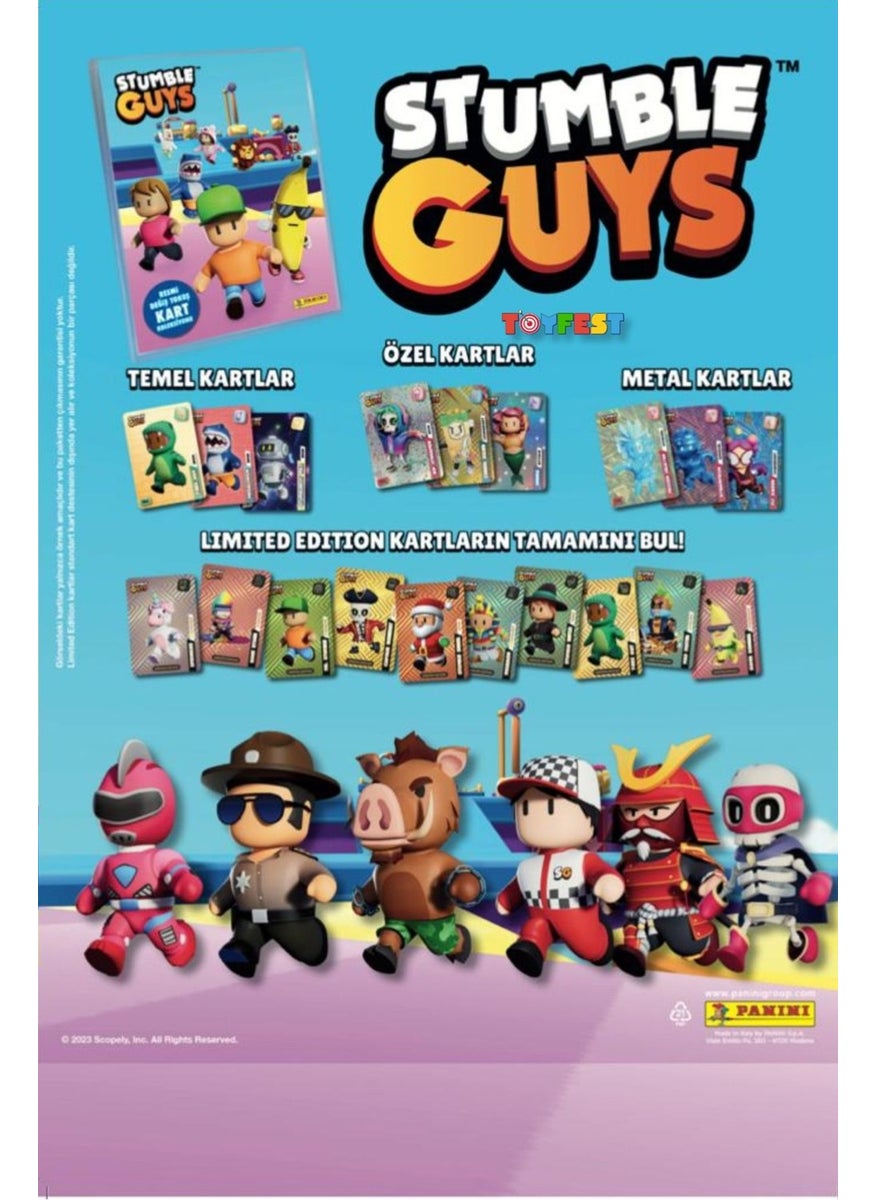 Toyfest - Panini Stumble Guys Trading Cards - Multi-Set - 6 Packs (36 Cards) + 3 Limited Edition Cards - Image 1
