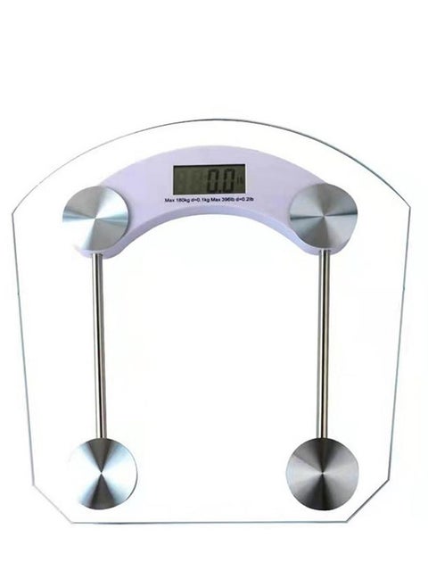 Electronic Digital Multi-Functional,Wireless Body Fat Scale,Home Use,Intelligent Body Weight Scale with Led Display,Max 396 lbs White