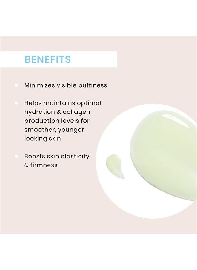 Timeless Skin Care Hydrating Eye Cream - 0.5 oz - Reduce Puffiness & Fine Lines - Includes Hyaluronic Acid for Hydration + Matrixyl 3000 to Fight Wrinkles - For All Skin Types  - Image 3