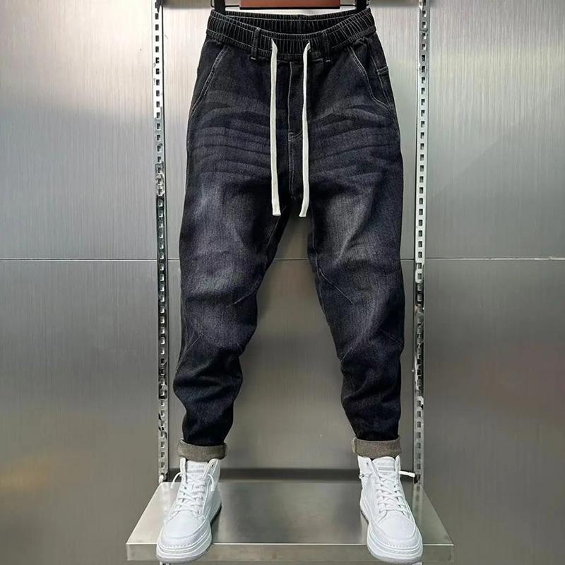 Unisex Classic Denim Jeans Loose Fit Daily Outdoor Wear - Image 1