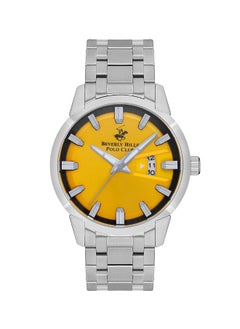BEVERLY HILLS POLO CLUB Beverly Hills Polo Club BP3536X.300 Men Analog Display Watch & Metal Strap Silver  - Image 1