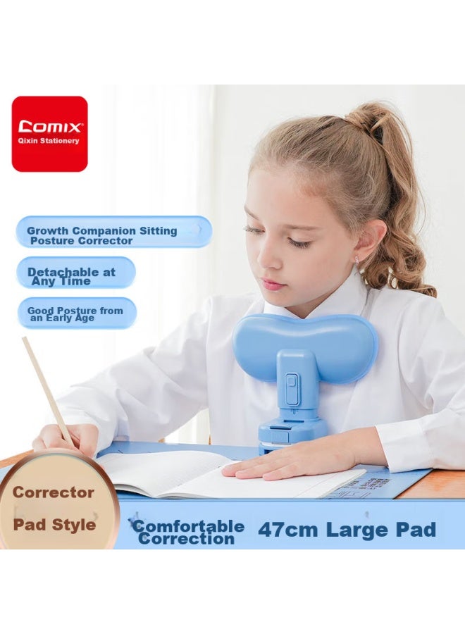 comix Children's Sitting Posture Corrector Support Stand Desktop Model Elementary School Students Learning Corrector Preventing Head Down Corrector Correct Posture Writing - Image 1