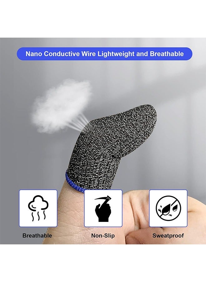 High Quality Gaming Finger Sleeves For Mobile Gaming Super Highly Sensitive WASP Feelers Smooth Operation Sweat Absorbing Odorless Breathable Seamless Finger Sleeve For PUBG And Much Other Games Play - Image 4