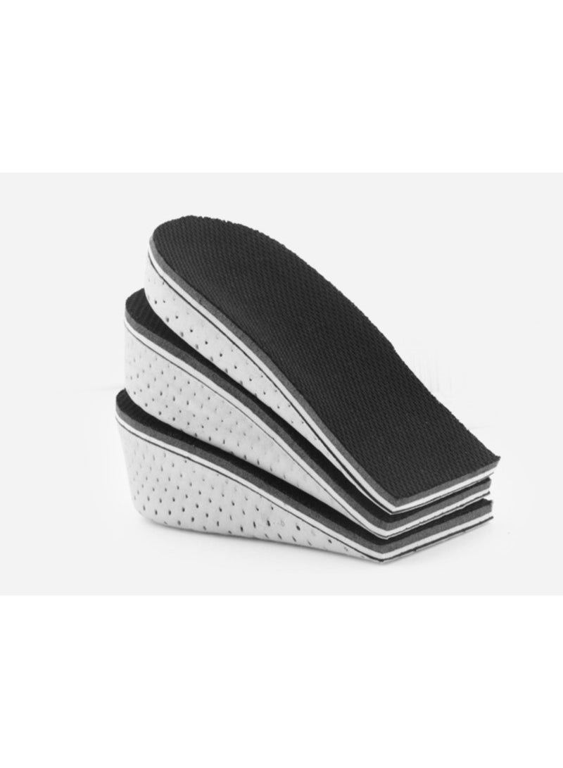 1 Pair Height Increase Insoles to Make You Taller, Foot Arch Support Contour Shoes Pads Lifts Orthopedic Heel Lift Cushion Leg Discrepancy Balancer - Image 3