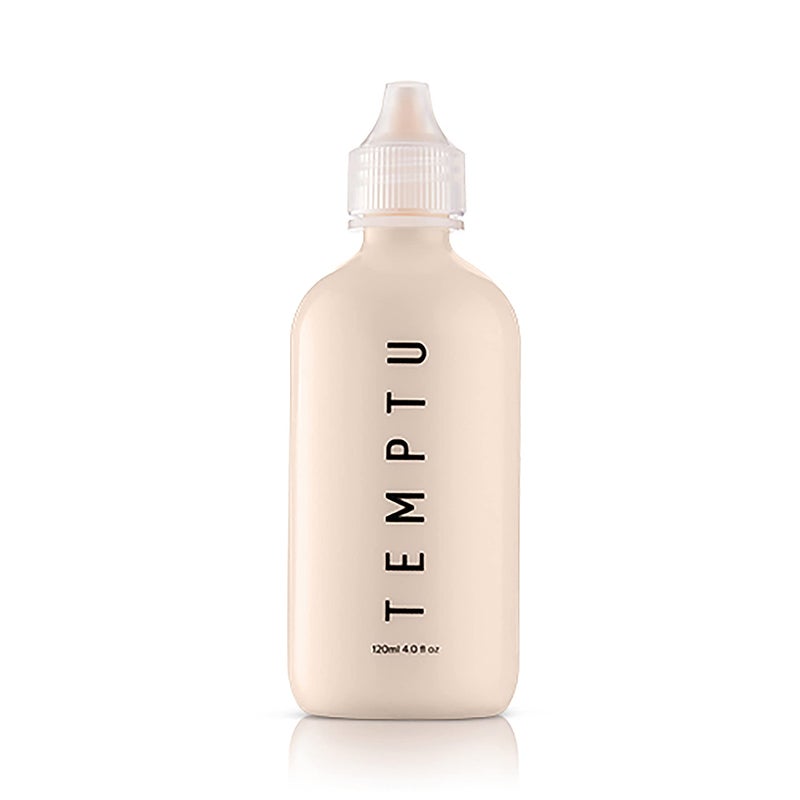 TEMPTU SB SiliconeBased Airbrush Foundation Professional LongWear Liquid Makeup Sheer To Full Coverage For A Hydrated HealthyLooking Glow  Luminous Dewy Finish On All Skin Types 001 Porcelain 4 Fl Oz