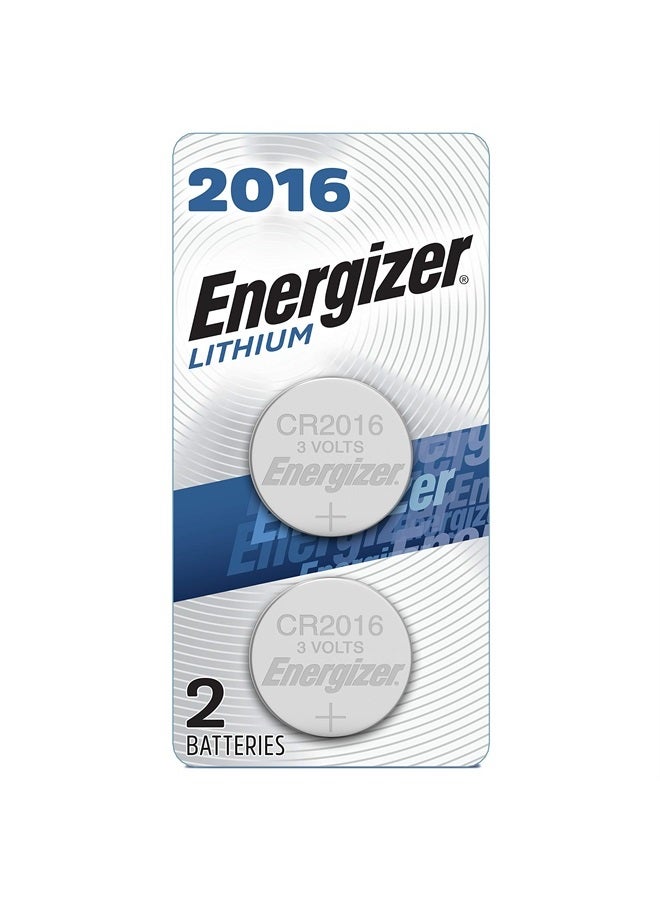 Energizer بطاريات 2016، بطارية ليثيوم Coin 3 فولت، 2 عدد - Image 1