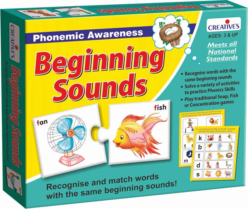 Creative's Educational Beginning Sounds Consonants Plastic Box, Multi Color - Adult - Image 5