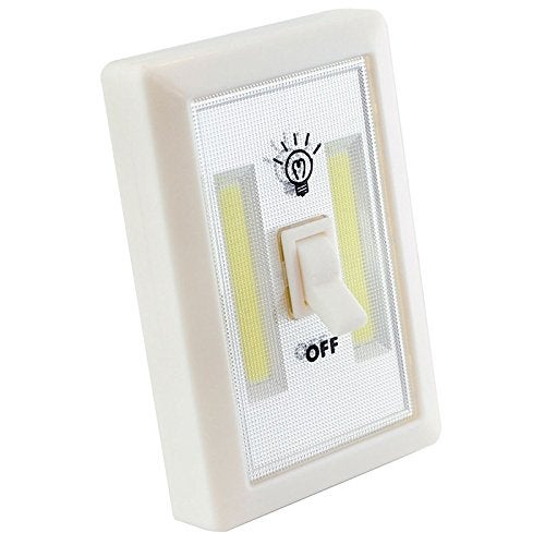 Ascension � 2W 240 Lumens COB Wall Switch Lights, Emergency Battery Operated Kids Night Light,Mount at Under Cabinet, Closet Shelf, Keyhole & Kitchen RV & Boat,Table & Bed Side Nightlight (1) - Image 5
